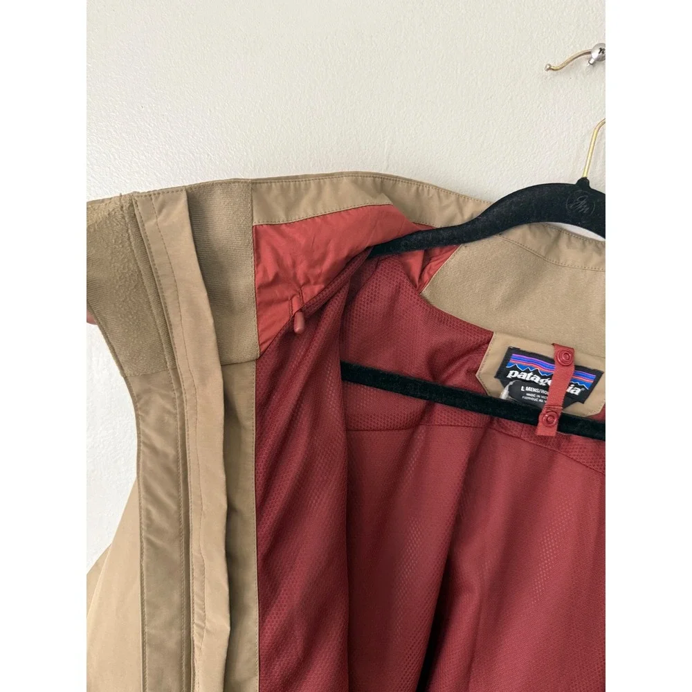 Patagonia Men's Large Windsweep Jacket shell Tan Size L